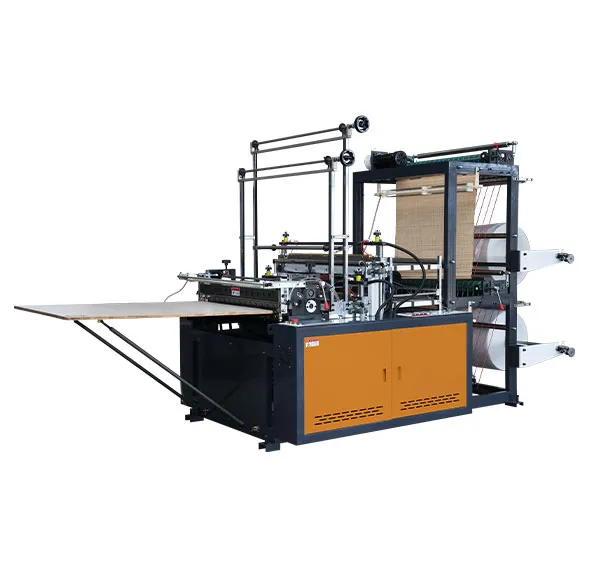 /Hot Seal Cold Cut Bag Making Machine for Flat Bags