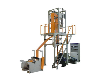 double color blown film machine